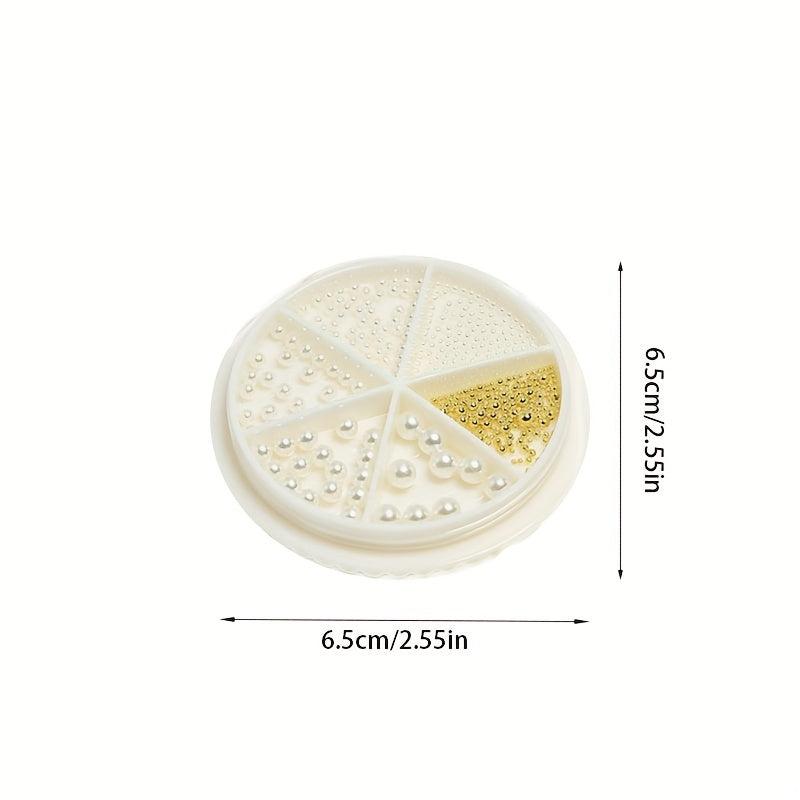 Half Round Pearl Nail Art Decoration DIY Jewelry Faux Beads