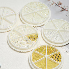 Half Round Pearl Nail Art Decoration DIY Jewelry Faux Beads