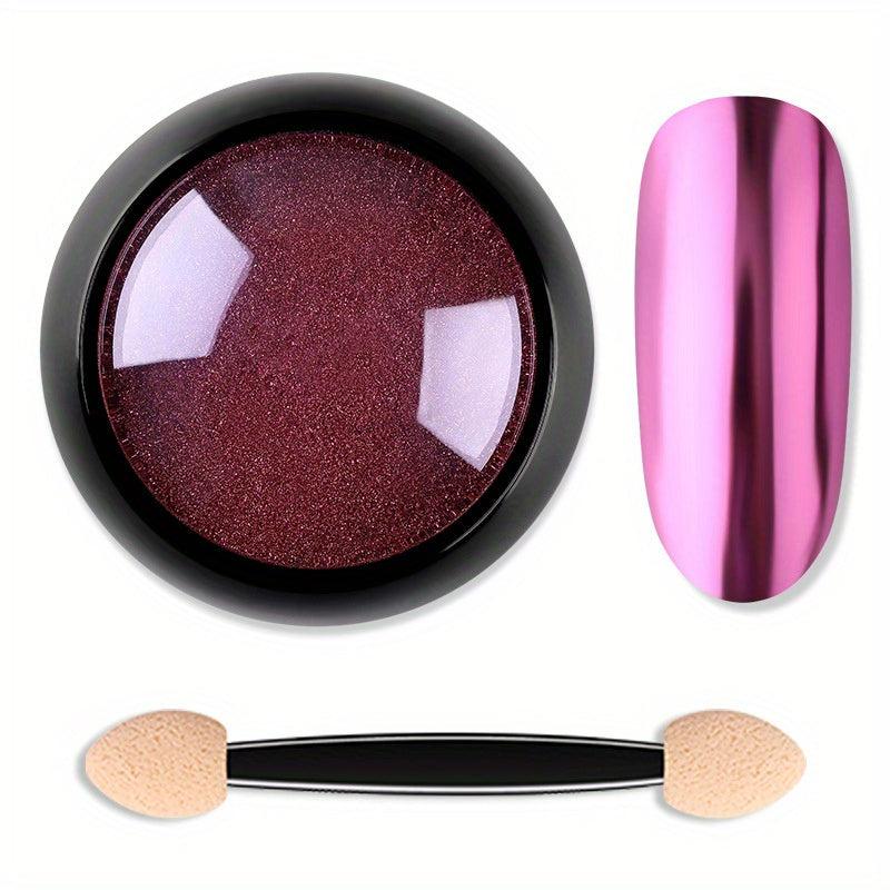 Magic Mirror Glitter Powder Nail Art Powder For Women Girls