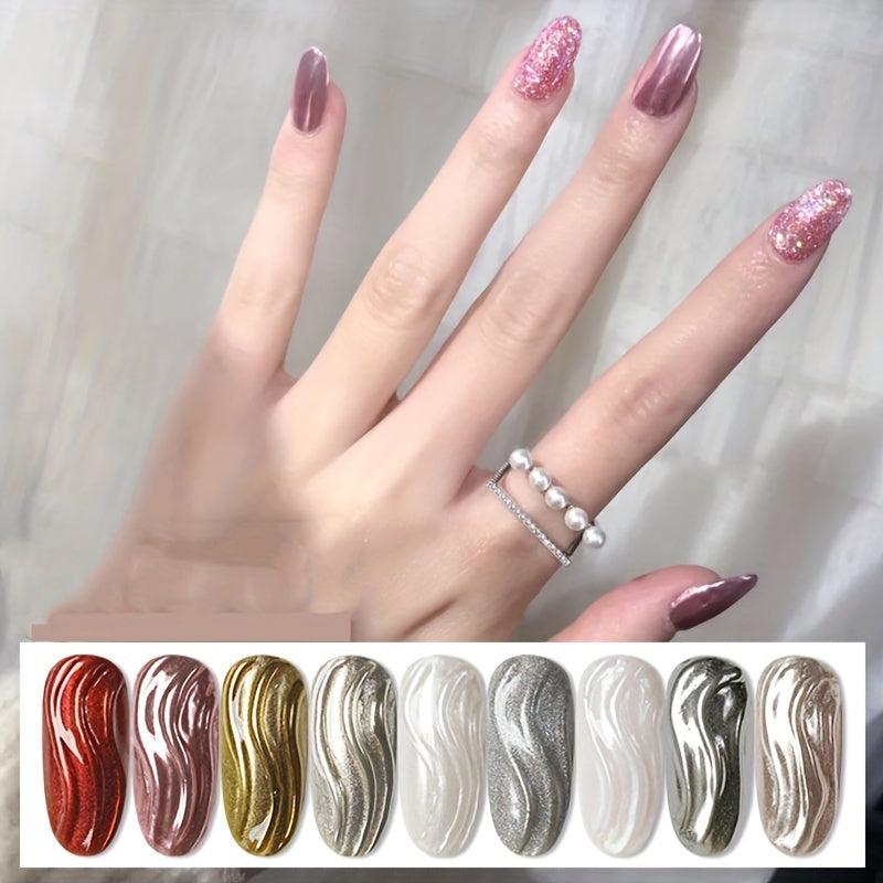 Magic Mirror Glitter Powder Nail Art Powder For Women Girls
