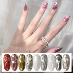 Magic Mirror Glitter Powder Nail Art Powder For Women Girls