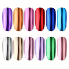 Magic Mirror Glitter Powder Nail Art Powder For Women Girls