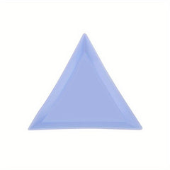 5 Pcs DIY Nail Art Triangular Tray for Rhinestone Storage