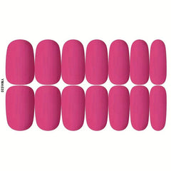 10 Sheets Matte Nail Polish Stickers Full Wrap Self Adhesive Gel Art Decals