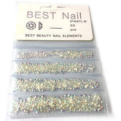 Mixed Nail Art Rhinestones 3D Crystal Charms For Nail Art DIY