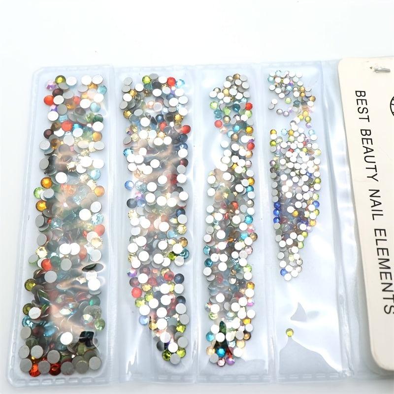 Mixed Nail Art Rhinestones 3D Crystal Charms For Nail Art DIY