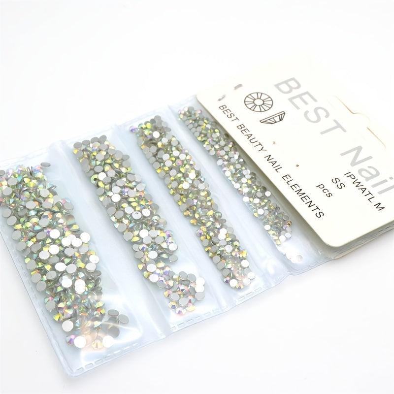 Mixed Nail Art Rhinestones 3D Crystal Charms For Nail Art DIY