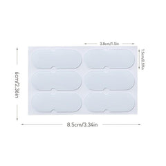 12 pcs Elf Ear Sticker Correction Ears Support Stand Stickers for V Face