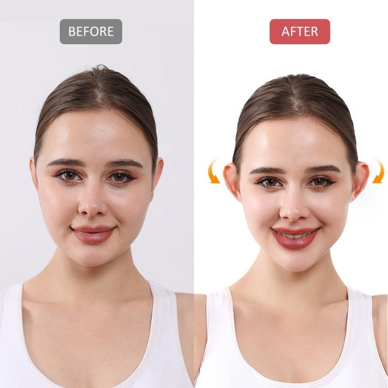 12 pcs Elf Ear Sticker Correction Ears Support Stand Stickers for V Face