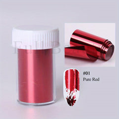 Rose & Gold Nail Foils Mirror Art Foil Paper for Flaky Manicure