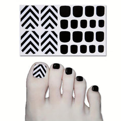 Line Design Nail Polish Stickers Self Adhesive Decal Strips