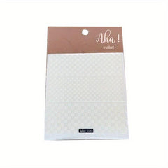 Checkered Nail Decals Stylish and Durable Manicure Stickers
