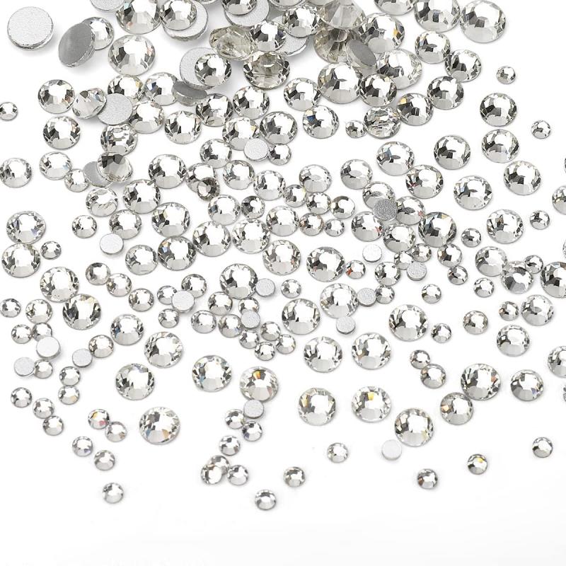 2080pcs Crystal Rhinestone Nail Art Kit