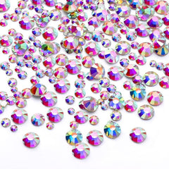 2080pcs Crystal Rhinestone Nail Art Kit