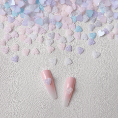 30pcs Mixed Colorful Rose Nail Art Charms Glow In Night Nail Art Jewelry