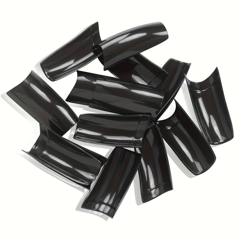 500PCS Half Cover Nails Tips Lady French Style Acrylic Artificial Tip Manicure