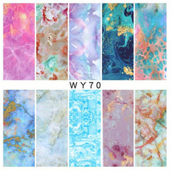 Y2K Nail Art Stickers Glitter Stars Flowers Animals DIY Nails