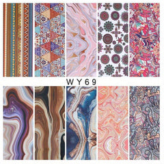 Y2K Nail Art Stickers Glitter Stars Flowers Animals DIY Nails