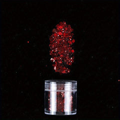 3D Holo Nail Art Glitter Sequins & Stickers Mix for Acrylic Nails