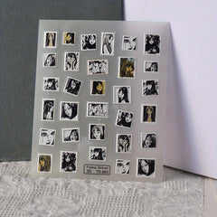 5D Embossed Dark Style Nail Stickers - Waterproof Nail Art Decals