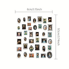 5D Embossed Cartoon Nail Art Stickers - Nail Decoration Accessories