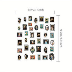 5D Embossed Cartoon Nail Art Stickers - Nail Decoration Accessories