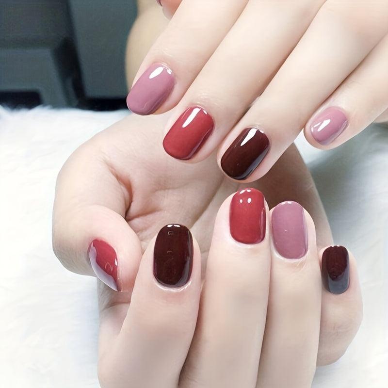 Full Cover Nail Wraps with Nail Rubbing Strips, DIY Nail Art for Women and Girls