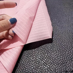 5 pcs Waterproof Disposable Nail Art Table Towels Pink