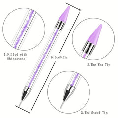 Dual Purpose Nail Polish Point Drill Crayon