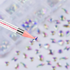 Dual Purpose Nail Polish Point Drill Crayon