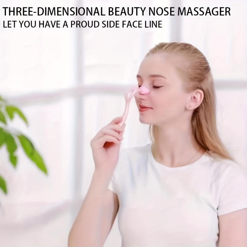Silicone Facial Roller Massager for Nose Straightening