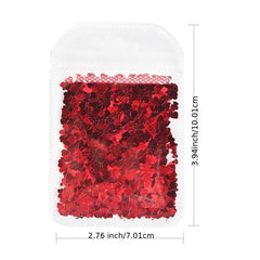 Colorful Heart Nail Sequins DIY Manicure Decorations