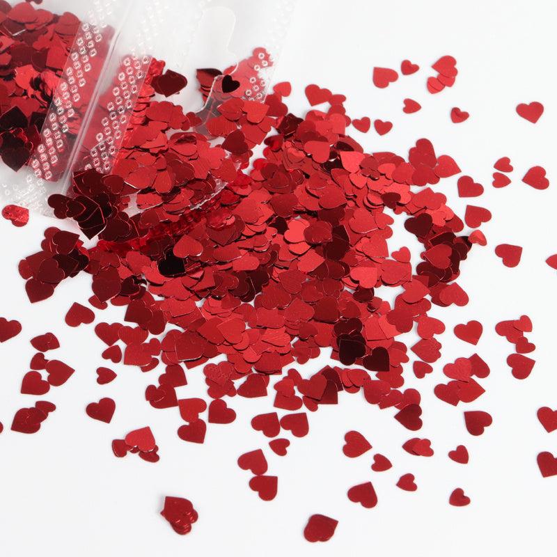 Colorful Heart Nail Sequins DIY Manicure Decorations