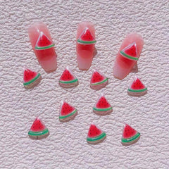 20pcs Summer Ice Transparent Fruit Nail Art Charms Nail Decoration Accessories