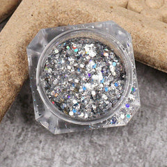 1pc Glitter Holographic Nail Art Sequins Flakes DIY Makeup Party Supplies