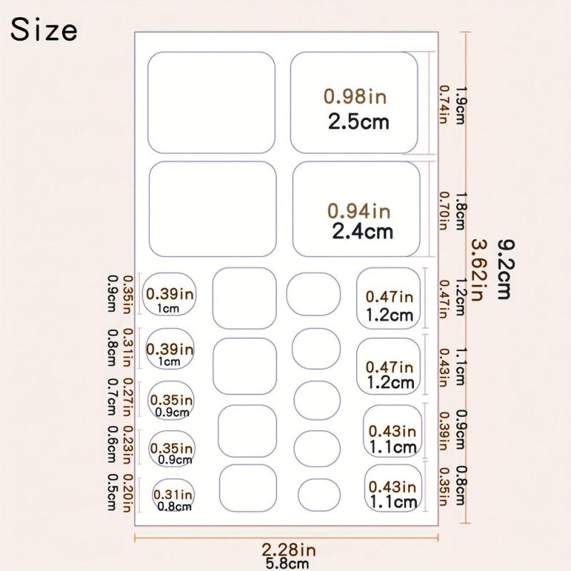 3D Toe Nail Stickers for Full Cover Decor - Self Adhesive Manicure Decals