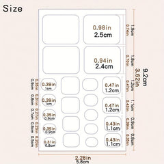 3D Toe Nail Stickers for Full Cover Decor - Self Adhesive Manicure Decals