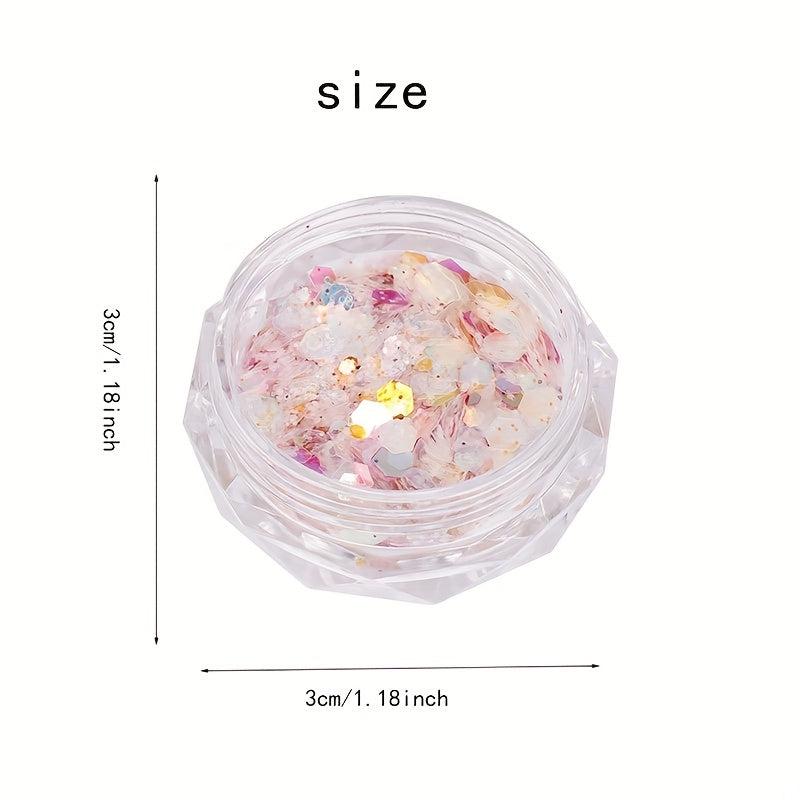 Chunky Nail Glitter Sequin Irregular Nail Art Glitter Flakes