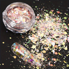 Chunky Nail Glitter Sequin Irregular Nail Art Glitter Flakes