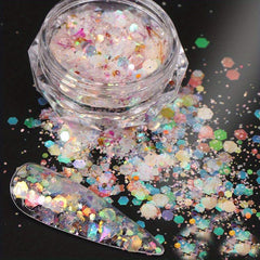 Chunky Nail Glitter Sequin Irregular Nail Art Glitter Flakes