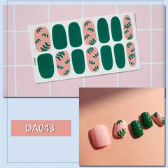 Nail Art Stickers Self Adhesive Nail Decals for Easy Nail Art