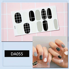 Nail Art Stickers Self Adhesive Nail Decals for Easy Nail Art
