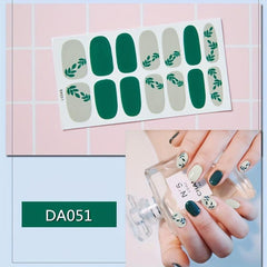 Nail Art Stickers Self Adhesive Nail Decals for Easy Nail Art