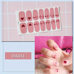Nail Art Stickers Self Adhesive Nail Decals for Easy Nail Art