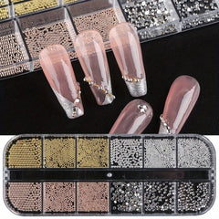 Caviar Bead Nail Art 3D Crystals for Manicures