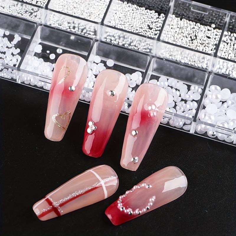 Caviar Bead Nail Art 3D Crystals for Manicures