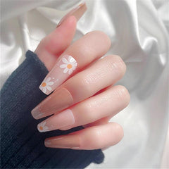 Summer Daisy Fruits and Florals Nail Art Decals Back Glue Nail Stickers
