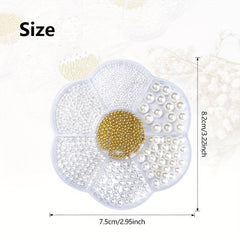 3 Boxes Flatback Nail Pearls Multiple Sizes for Nails & Crafts