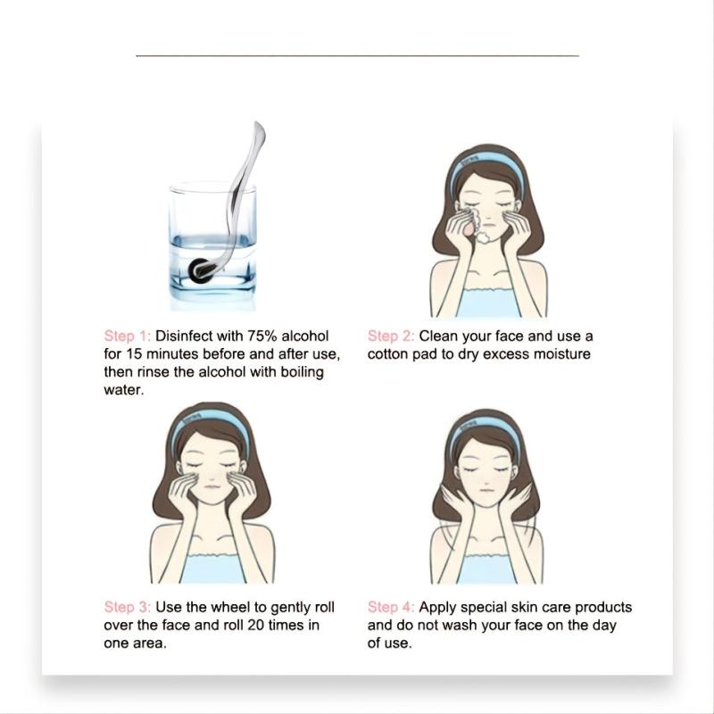540 Micro Needles for Home Use Improve Skin Tone and Elasticity