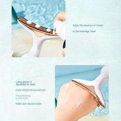 3-In-1 Face Neck Massager Reduces Wrinkles & Signs Of Aging